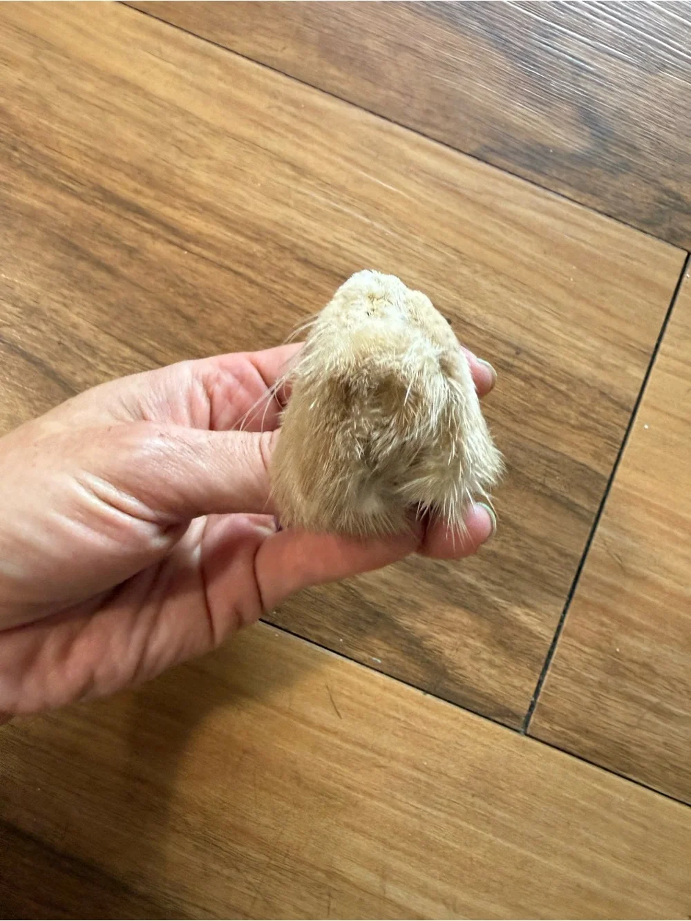 Vintage Style Real Fur Animal Head Keychain Small Fur Charm